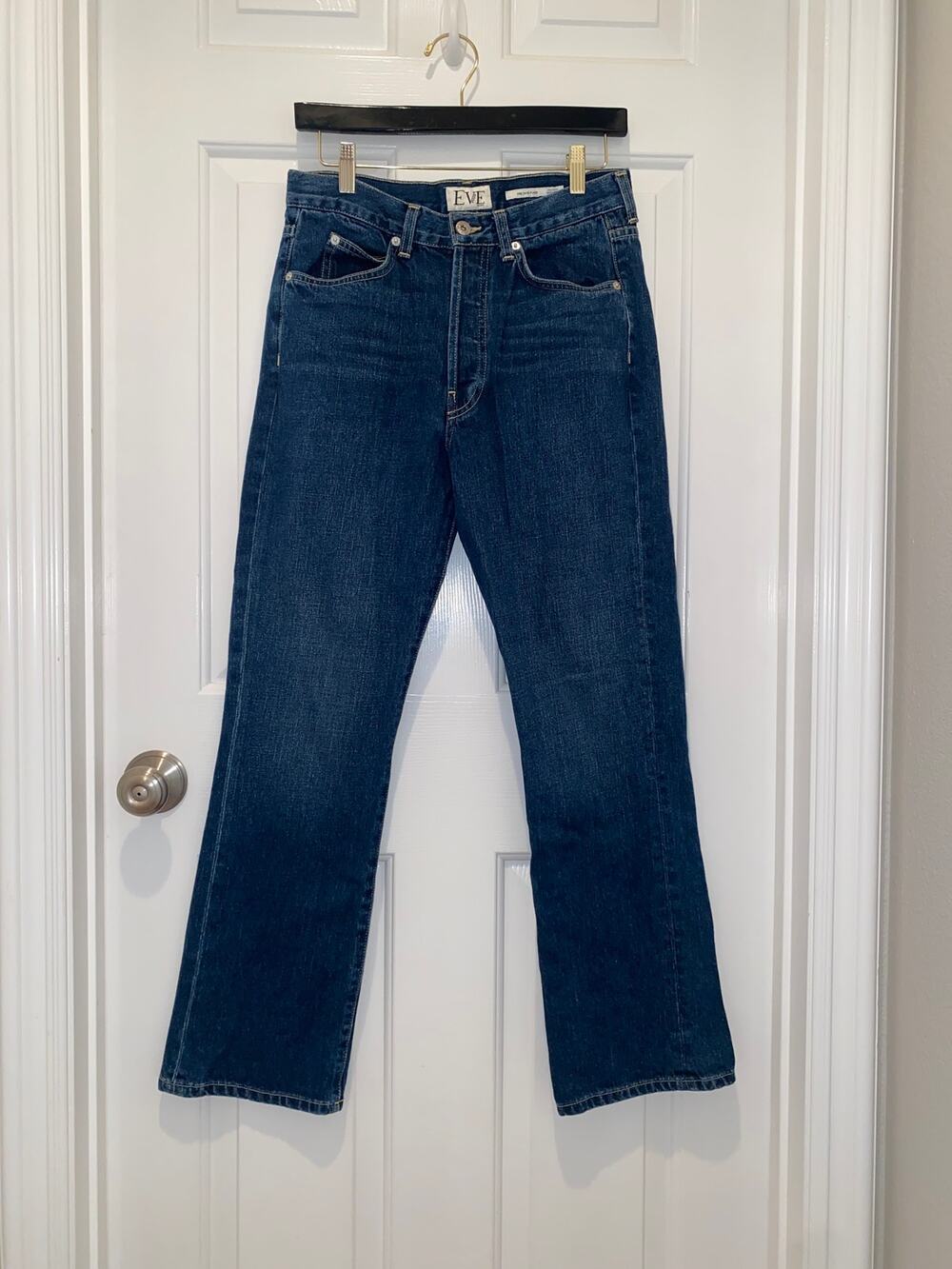 EVE Denim Jeans The Jane Flare Dark Wash Size 29